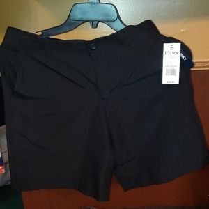 Chaps Flat Front Short Shorts Size Husky 16